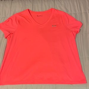Plus Size Under Armour Tech V-Neck Tee